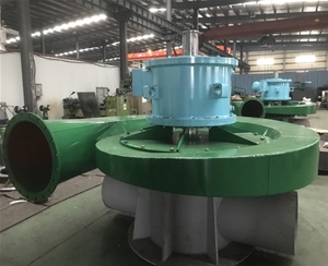 冷卻塔用內(nèi)置永磁電機(jī)混動(dòng)水輪機(jī)